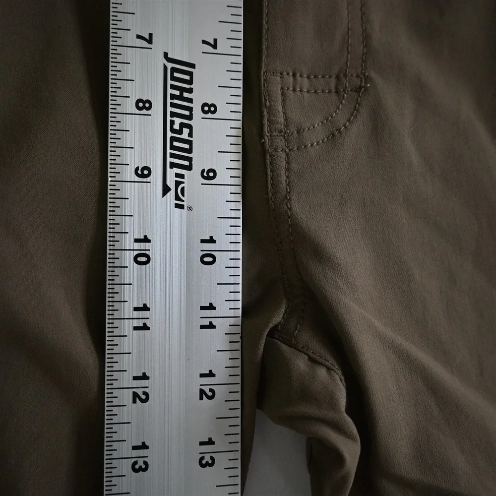 prAna 38x32 Brown‎ Performance M4BN34312 Brion Stretch Slim Mens Outdoor Pants